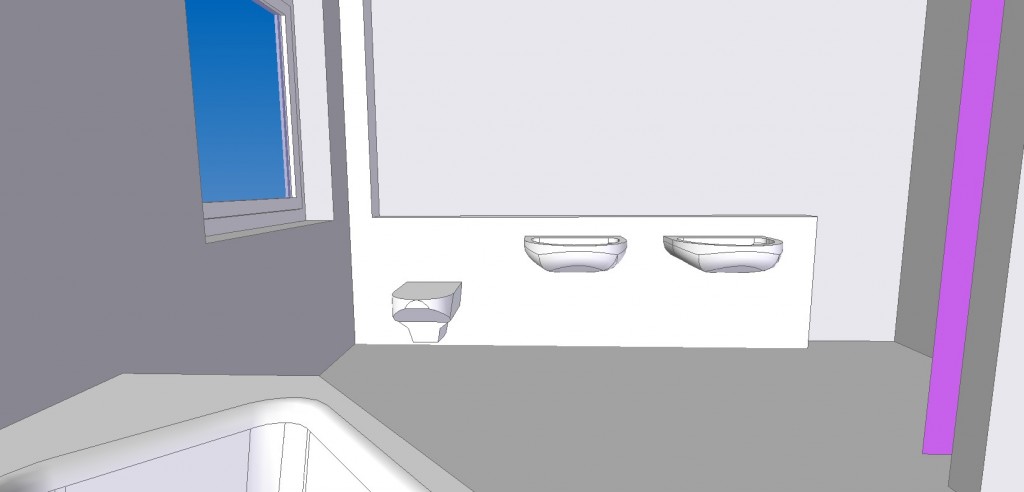 So in etwa sieht es aus, einmal in der Badewanne zu liegen