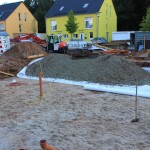 Blick vom Technikraum Richtung Wohnzimmer