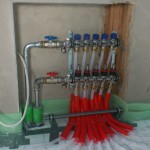 Heizungsverteiler im DG