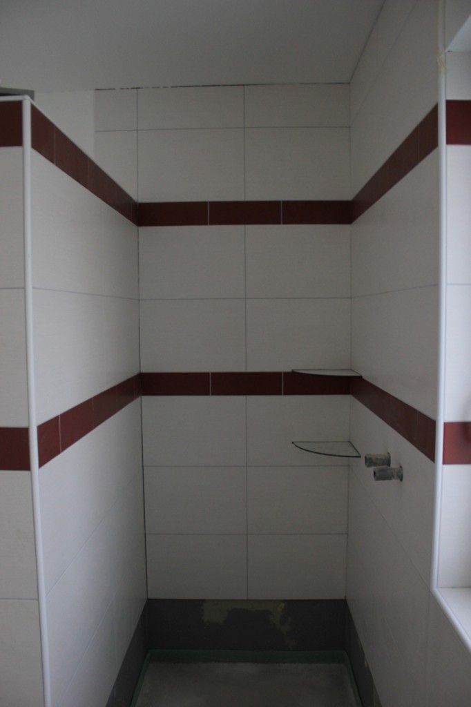 montierte Glasbretter