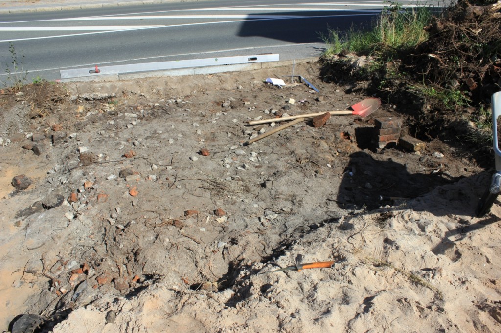 Untergrund Gartenhaus